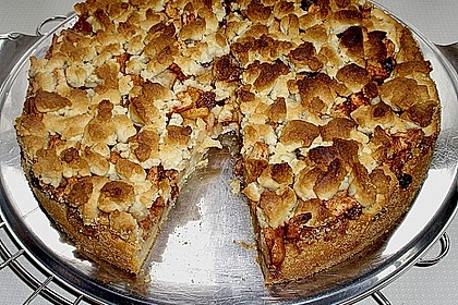 Apfelkuchen mit Butterstreusel 9