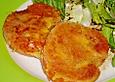 Panierte Tomaten