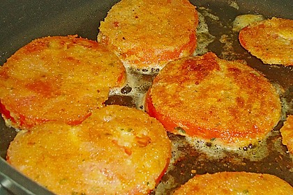 Panierte Tomaten 1