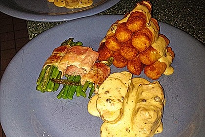 Schweinefiletmedaillons in Grüner Pfeffer - Sauce 4
