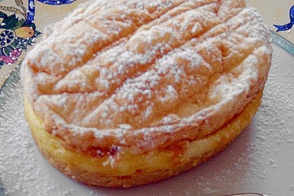 &Uuml;berbackene Topfenschnitten 2