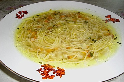 Erkältungssüppchen vom Huhn 13