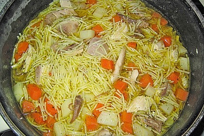 Erkältungssüppchen vom Huhn 9