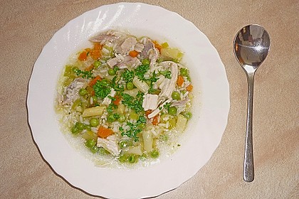 Erkältungssüppchen vom Huhn 14