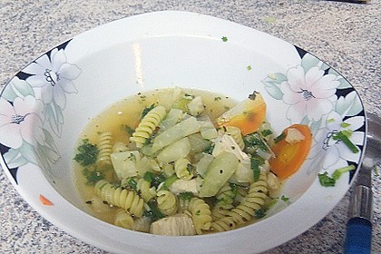 Erkältungssüppchen vom Huhn 18