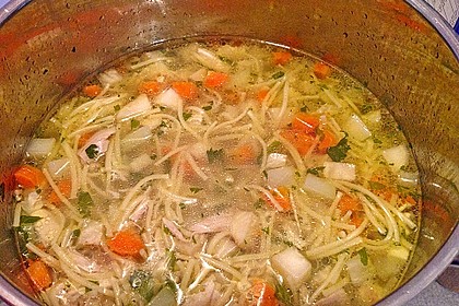 Erkältungssüppchen vom Huhn 10