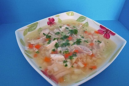 Erkältungssüppchen vom Huhn 11