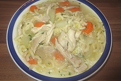 Erkältungssüppchen vom Huhn 5