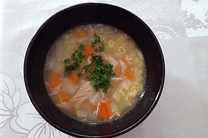 Erkältungssüppchen vom Huhn 2