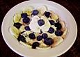 Bananen - Blaubeer - Quark