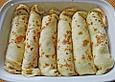 &Uuml;berbackene Pfannkuchen