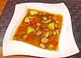 Rennfahrersuppe mit Salsa