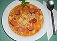 Pikante Bohnensuppe