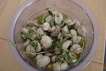 Champignonsalat 1