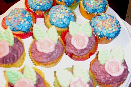 Cupcake - Banane, Minze, Blue Curacao, Grenadine 1