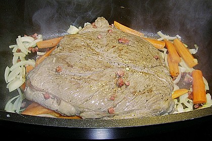 Rinderbraten mit Bier