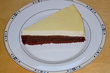 Käsekuchen mit Brownie Boden 15