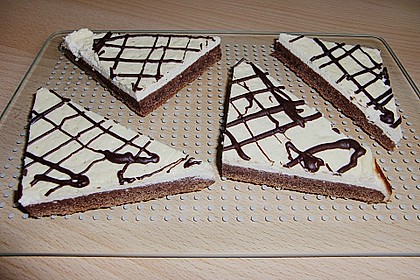 Käsekuchen mit Brownie Boden 23