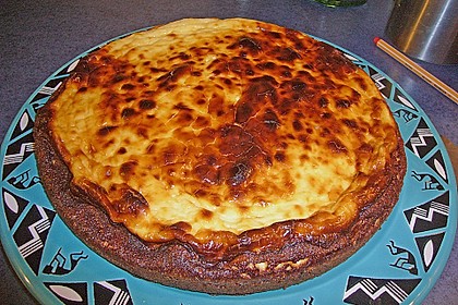 Käsekuchen mit Brownie Boden 39