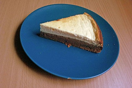 Käsekuchen mit Brownie Boden 59