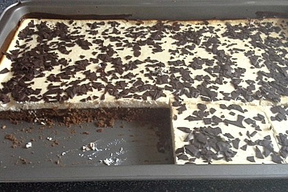Käsekuchen mit Brownie Boden 24