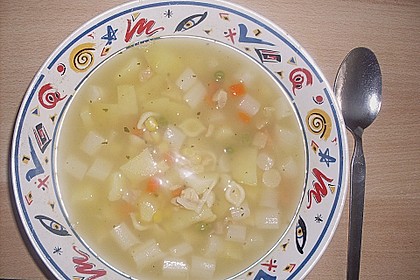Gem&uuml;sesuppe 1