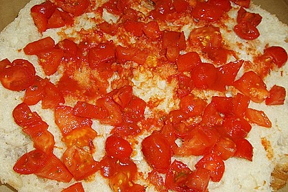 Fladenbrot mit Tomaten und Feta - K&auml;se gef&uuml;llt 8