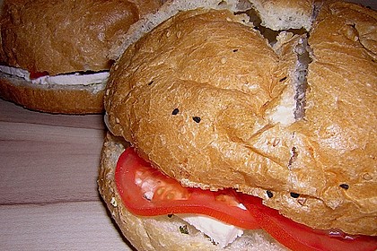 Fladenbrot mit Tomaten und Feta - K&auml;se gef&uuml;llt 13