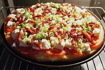 Fladenbrot mit Tomaten und Feta - K&auml;se gef&uuml;llt 14