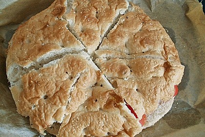 Fladenbrot mit Tomaten und Feta - K&auml;se gef&uuml;llt 24
