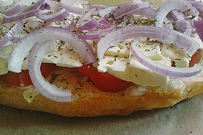 Fladenbrot mit Tomaten und Feta - K&auml;se gef&uuml;llt 25