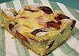 Pflaumen - Blechkuchen mit Mandelkruste