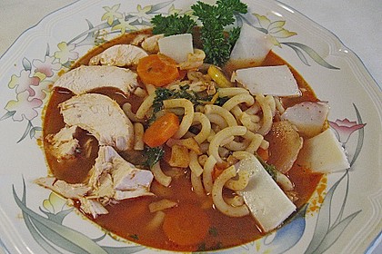 Italienische Hühnersuppe 9