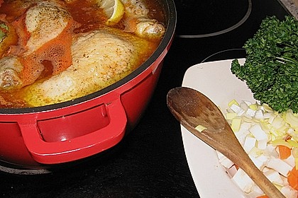 Italienische Hühnersuppe 7