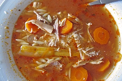 Italienische Hühnersuppe 10