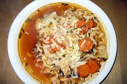 Italienische Hühnersuppe 13
