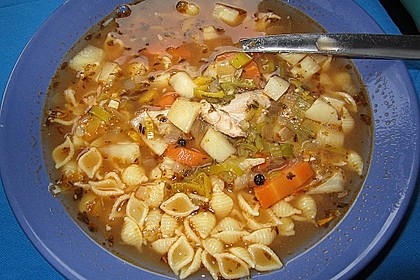 Italienische Hühnersuppe 2