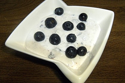 Heidelbeer - Vanille - Quark 5