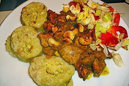 Gebratenes H&uuml;hnchen mit roter Currypaste & Cashewn&uuml;ssen 3