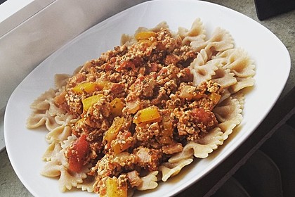 Tofu Bolognese 1
