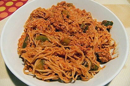 Tofu Bolognese 5