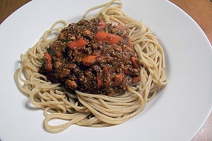 Tofu Bolognese 3