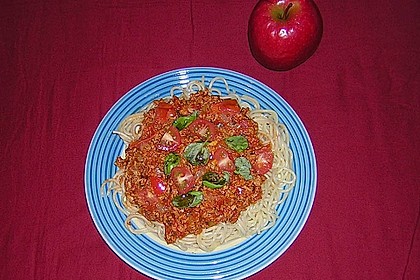 Tofu Bolognese 15