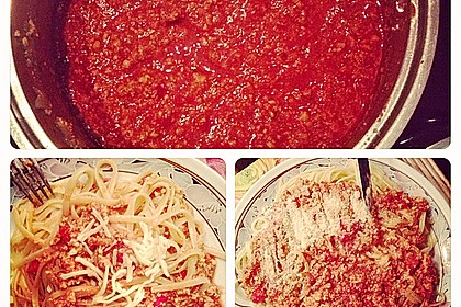 Tofu Bolognese 16