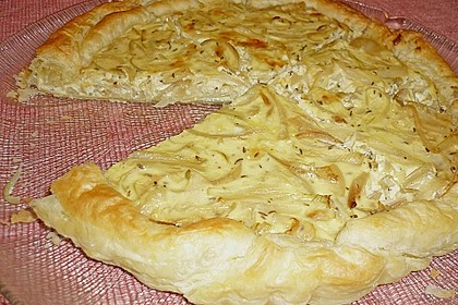 Brillas Zwiebelkuchen mit Käse 13