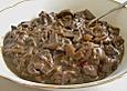 Gefl&uuml;gelleber - Pilz - Ragout