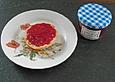 Johannisbeergelee mit Nektarinen