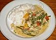 Huhn in Kokosmilch