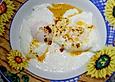 Verlorene Eier mit Joghurt