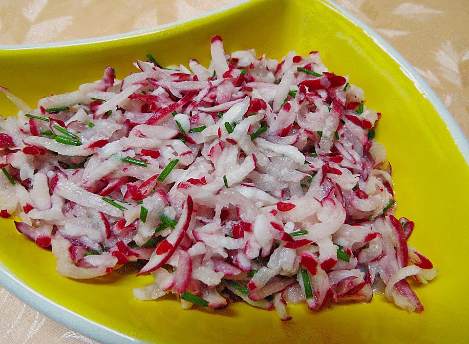 Rezept backofen: Radieschen salat rezept